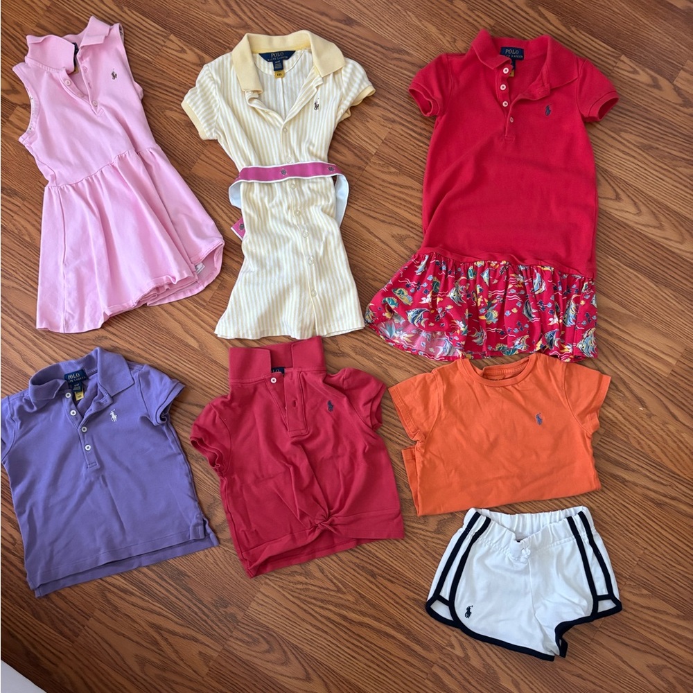 Ralph Lauren Kids Polo Shirt Bundle 4T